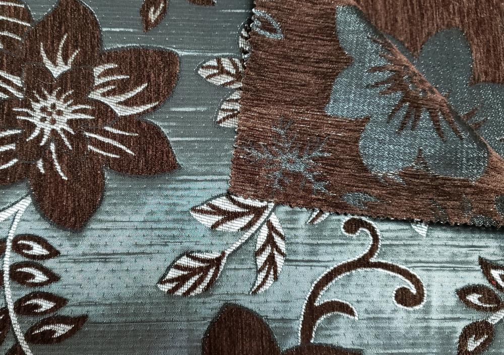 Jacquard Chenille Fabric Upholstery B