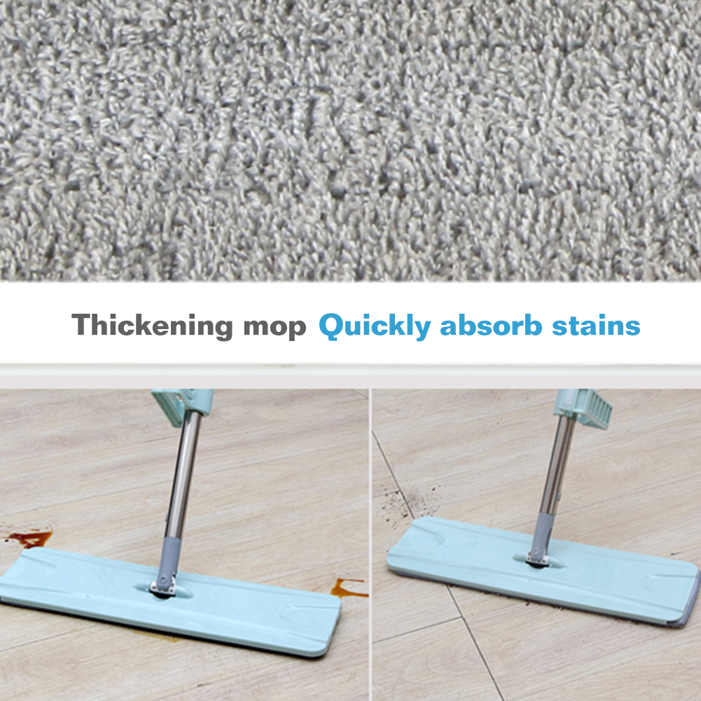 Hand-free Flat Squeeze Mop Automatic Wash Microfiber Cleaning Rebound Design Supplies Affordable for Cleaning Household