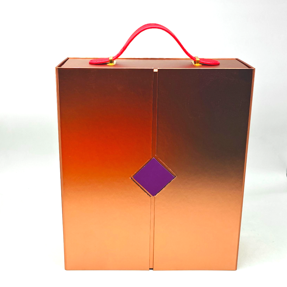 packaging box with handle