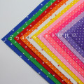 24pcs/lot 30*30cm 1MM Eco-Friendly Polka Dot Printed Non Woven Polyester Felt Fabric Cloth Felts Handmad DIY Sewing Craft Dolls
