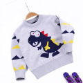 2-7T Toddler Kid Baby Boy Sweater Autumn Winter Warm Pullover Top Dinosaur Cartoon Cute Knitted Sweater Infant Clothes Outfit
