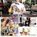 Bartender Kit with Stand Bar Set Cocktail Shaker Set for Drink Mixing - Bar Tools Boston Shaker Best Bartender Kit for Beginners