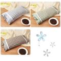 Washed Cotton Buckwheat Pillow Korean Fabric Buckwheat Shell Filled Pillow For Sleeping Home Textile Accessories