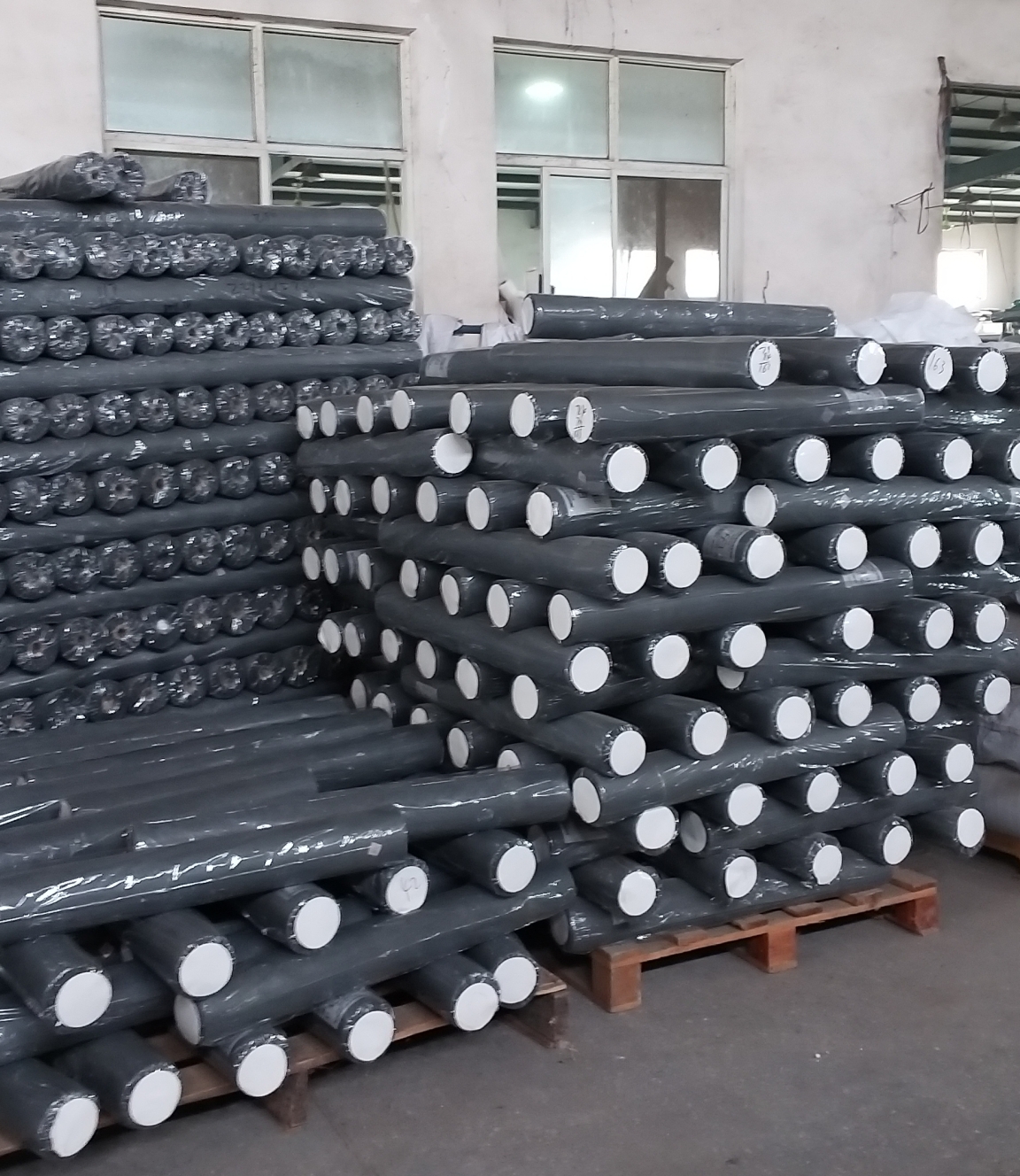 black fiberglass window screen packing