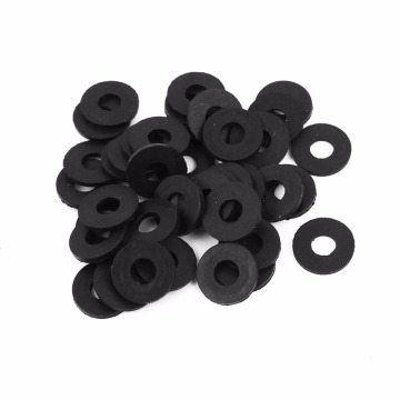 Uxcell Hot Sale High Quality 5x12x1mm Oil Resistance O-Ring Hose Gasket Flat Rubber Washer Lot for Faucet Grommet 40pcs Black