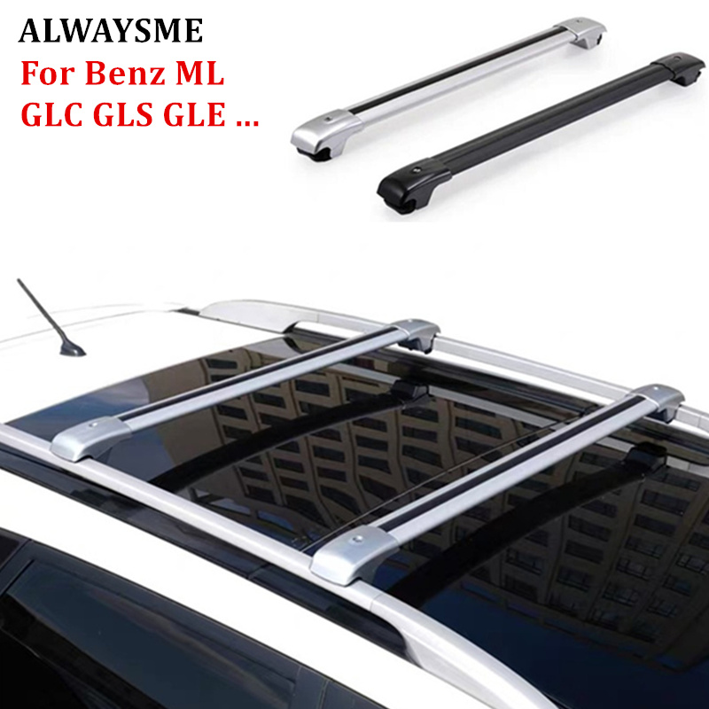 ALWAYSME Crossbars CargoBars Roof Luggage Racks Replace For MercedesBenz W166 M ML250 ML500 ML550 GLE GLC X253 W253 GLS V Viano
