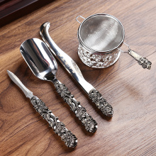 MUXIANJU stainless steel tea ceremony sets with coffee and tea accessories