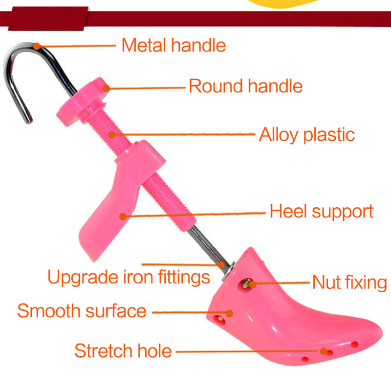 High Quality 1 PC shoe trees Adjustable Shape For women shoes tree Shaper Expander Professional Shoe Stretchers For high heels