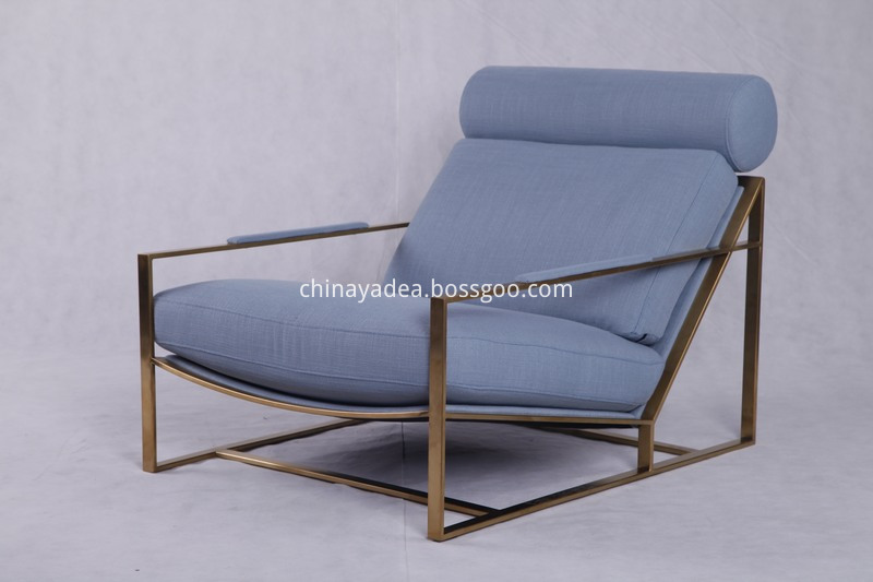 Modern Fabric Lounge Chair