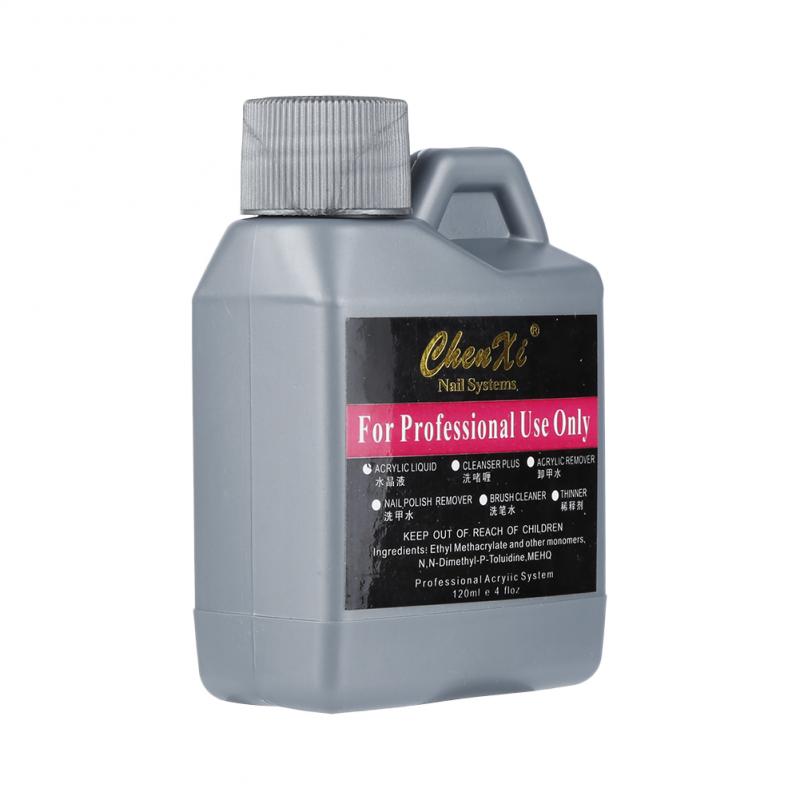 120ml Liquid Acrylic Powder Nail Art Professional Crystal Liquid Monomer Maincure Liquid Powder Tools Nail Tips