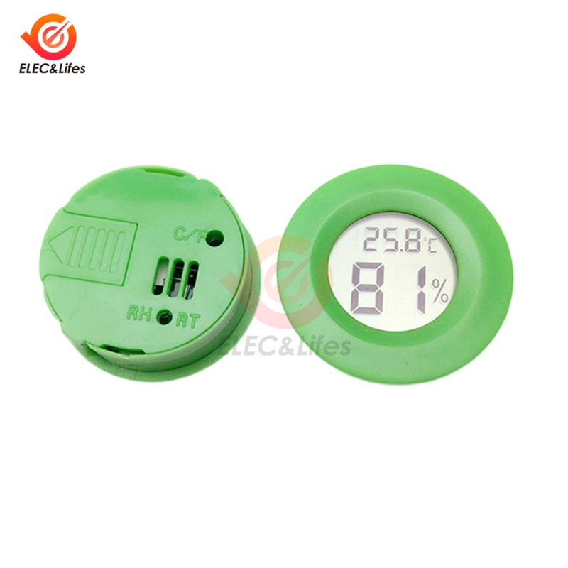 Mini Indoor Outdoor Thermometer Hygrometer LCD Digital Temperature Humidity Sensor meter Gauge Instruments