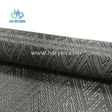 Beautiful 3k jacquard carbon fiber car trim material