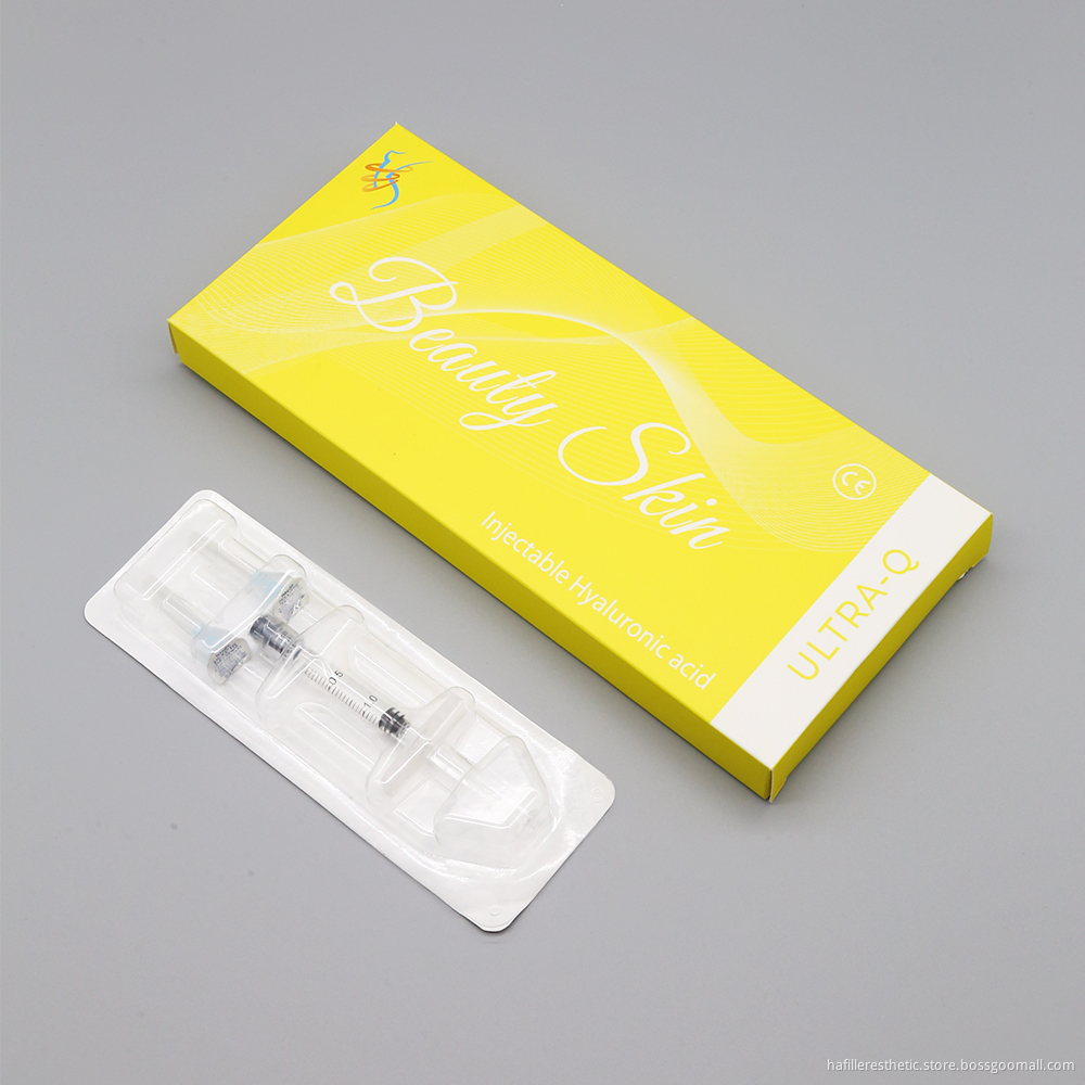 Cross-Linked Hyaluronic Acid Dermal Filler with lido