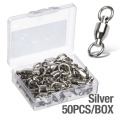 Silver 50pcs
