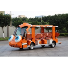 14 Seater Electric Customized Lithium Sightseeing Bus