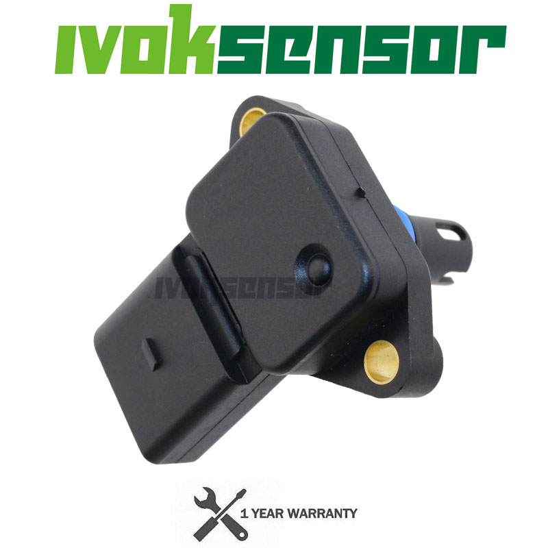MAP Sensor Intake Air Boost Pressure Manifold Absolute Druck Sender For VW Bora Caddy II Box Estate 1.4 1.6 369980411