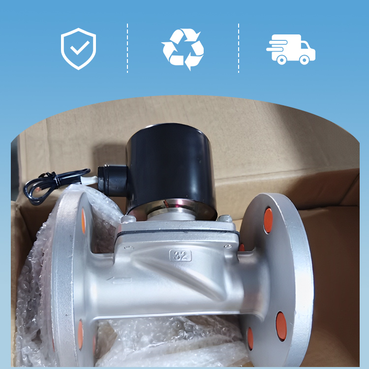 Stainless steel solenoid valve