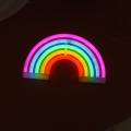 Cute Rainbow Neon Sign LED Rainbow Light Lamp For Dorm Decor Rainbow Decor Neon Lamp Wall Decor Christmas Neon Bulb Tube