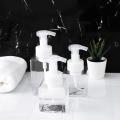 250ml/400ml Quadrate foam bottle Bubbler Clear Foaming Mousse Bottle Shampoo Lotion Shower Gel Foam Pump Bottles Travel Use