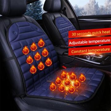 New Car Seat Cover 12V Car Truck Heated Front Seat Cushion Cover Winter Warm Heating Heater Warmer Pad Car Accessories Interior