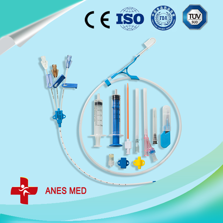 Triple Lumen Central Venous Catheter kit China Manufacturer