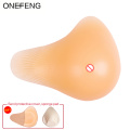 ONEFENG Beautiful Ladies Breast Form Silicone Artificial Boob for Breast Cancer Women Lengthened Shaped 180-280g/pc