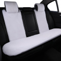 Rabbit fur car seat cover rear seat part Artificial plush car seat cushion white soft car interior universal Automotive interior