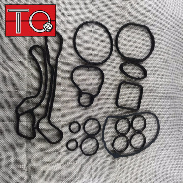 1 Set of Heat Exchanger Gaskets Engine Oil Cooler Repair Kit For Cruze Opel Orlando Astra 55355603 93186324 55353322 55353320