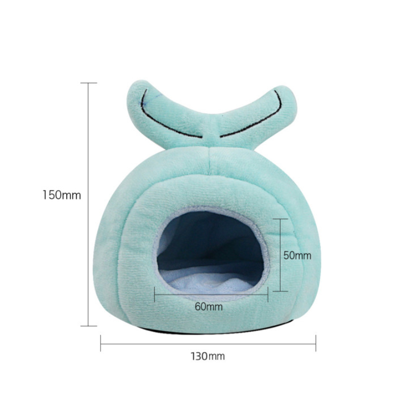 Small Animals Cages Hamster Cave Bed Cute Hamster Nest Home Pet Products 3 Styles Available Dropshipping New Year Gift for Pet