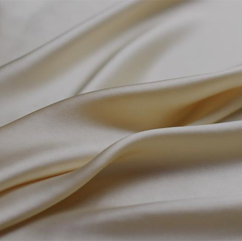 Free shipping 100% Mulberry Silk Fabric Beigegrey Color Plain Dyed Silk Dress Fabric Silk Bedding Scarf #LS0114-01