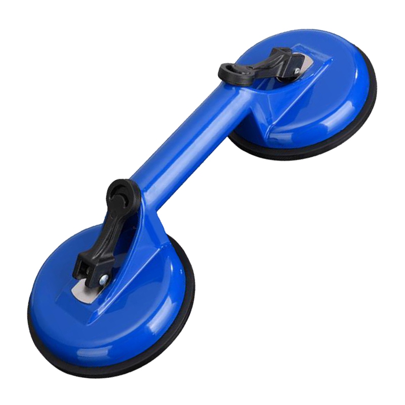 JFBL Hot Double Claw Aluminum Alloy Suction Cup Glass Suction Cup Two Claw Vacuum Glass Suction Cup Powerful Ceramic Tile Lifter