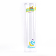 clear plastic food grade cylinder package with nice price
