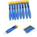 8PCS Adjust Frequency Screwdriver Anti-static Plastic Ceramic Set Slotted and Phillips 90MM High Quality