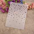 Small Dot Flower Plastic Embossing Folders Stencils Template Molds Scrapbooking Paper Crafts Cards Making DIY Photo Album Decor