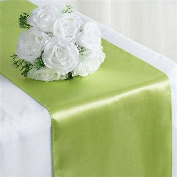 30*275cm Elegent Satin Table Runner Birthday Party Banquet Wedding Deco