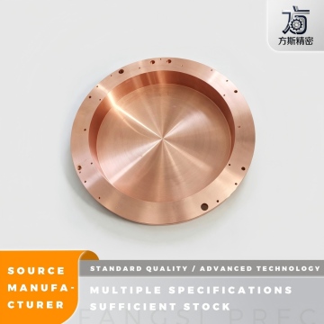 Copper Backplate For Flat Panel Display Manufacturing