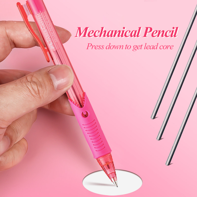 FABER CASTELL 0.5mm/0.7mm Plastic Cute Shark Mechanical/Automatic Pencil School Supplies Lightweight Pencil/Lead 531509/531709