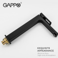 GAPPO Black Tall Basin Faucet Slim Bathroom Washbasin Water Mixer Tap Chrome Hot Cold Water Bathroom Sink Faucet Tap G1017-62