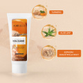 AUQUEST Facial Cleanser Turmeric Face Wash Whitening Moisturizing Oil Control Shrink Pores Foam Cleanser Face Care 100ml