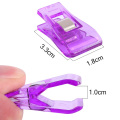 20 Pcs/lot Sewing Knitting Clips Home Sewing Mixed Plastic Holder for DIY Patchwork Garment Clips Sewing Tools Fabric Craft