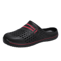 2020 Men Mules Crocks Summer Hole Shoes Crok Rubber Clogs Women PU Unisex Garden Black Crocse Beach Flat Sandals Slippers