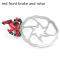 red front rotor