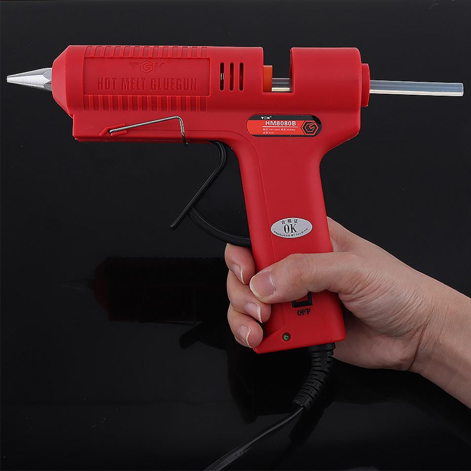 20pcs/lot 7mmx190mm Transparent Hot Melt Gun Glue Sticks Gun Adhesive DIY Tools for Hot-melt Glue Gun Repair Accessories