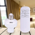 50W 1-6Pack Remote Control Light Lamp Socket E26/E27 Screw Wireless Holder Bulb Cap Smart Switch with Timing Function Light New