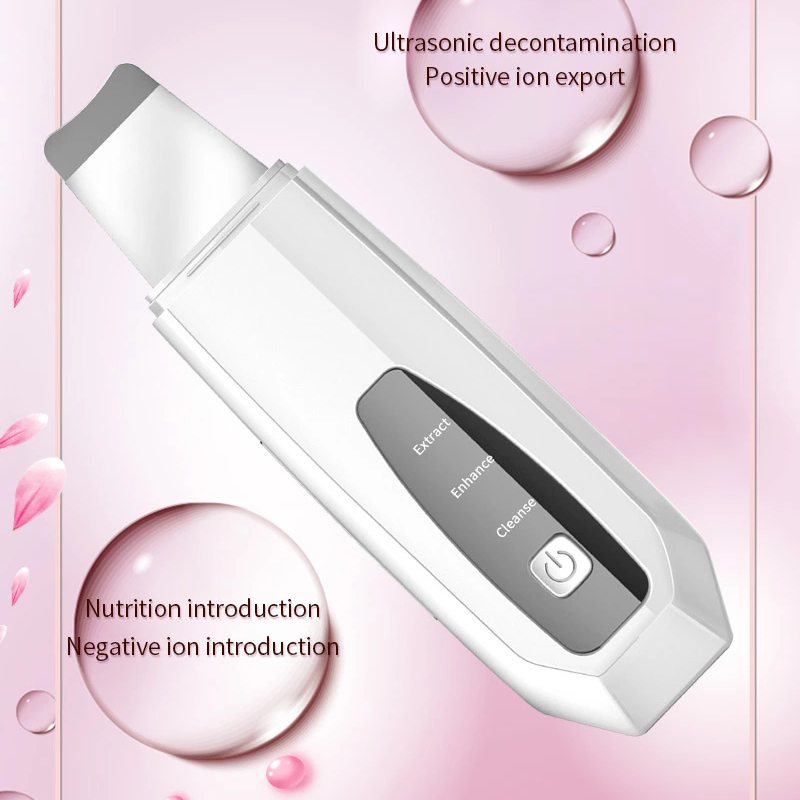 Ultrasonic Skin Scrubber Cleansing Facial Cleansing Deep Facial Cavitation Peeling Cleansing Scraper Remove Keratin Skin Care