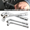 6mm 7mm 8mm Hexagonal wrench L-shaped Ender 3 E3D MK8 Nozzle Screw Nut Wrench Sleeve Maintenance Tool Sleeve Wrench