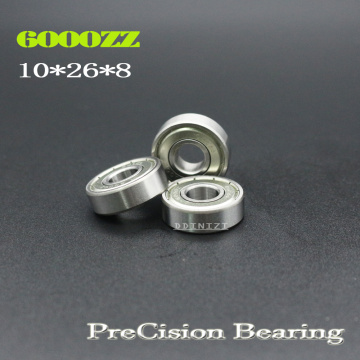 6000ZZ Bearing ABEC-5 10x26x8 mm Deep Groove 6000 ZZ Ball Bearings 6000Z 80100 Z (10PCS)