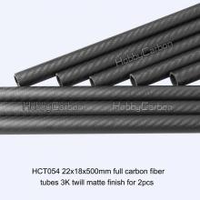 High strengthand light weight carbon fiber round tube