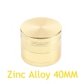 Zinc 40MM Gold