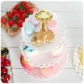 Delicate Three-layer Fruit Cake Plate Home Party Wedding Restaurant Dessert Candy Playe European Style Cupcake Serving Tableware
